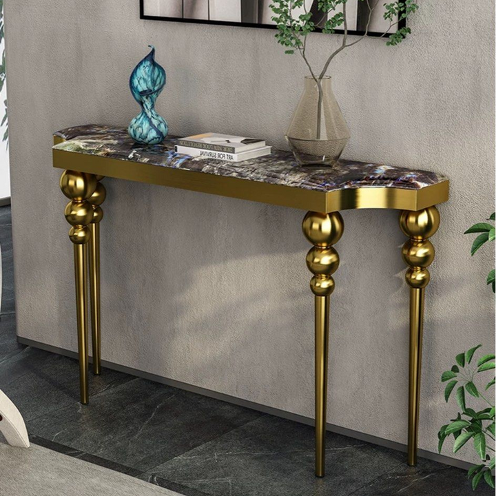 OSIRIS Modern Crystal Console Table