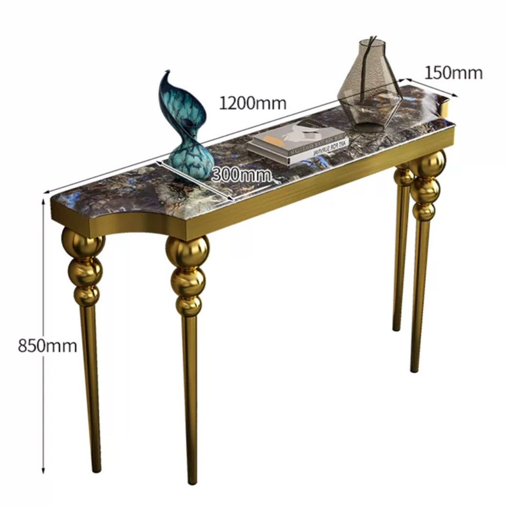 OSIRIS Modern Crystal Console Table