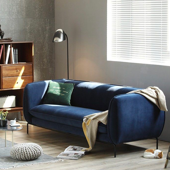 LAZARO Modern Velvet Sofa
