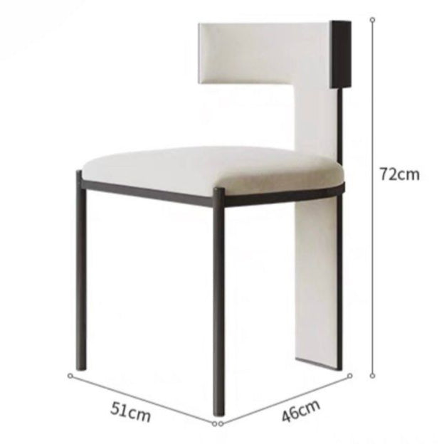 SANDRA Modern Velvet Dining Chair