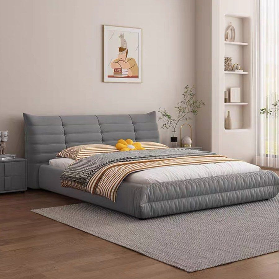BELVIN Modern Leather Bedframe