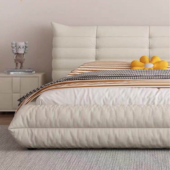 BELVIN Modern Leather Bedframe