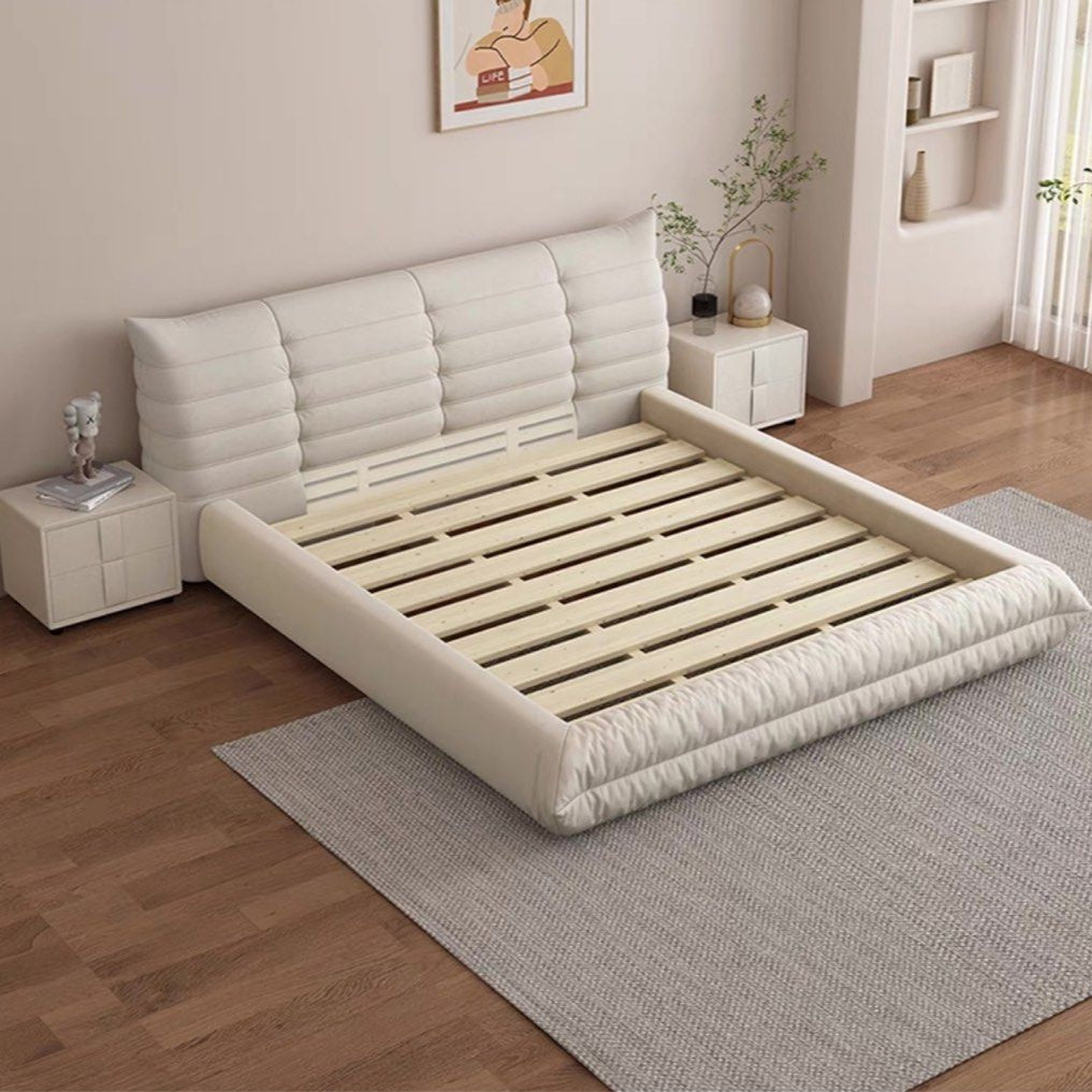 BELVIN Modern Leather Bedframe