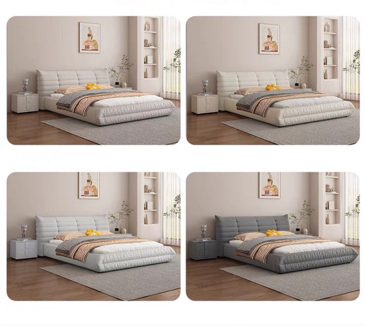 BELVIN Modern Leather Bedframe