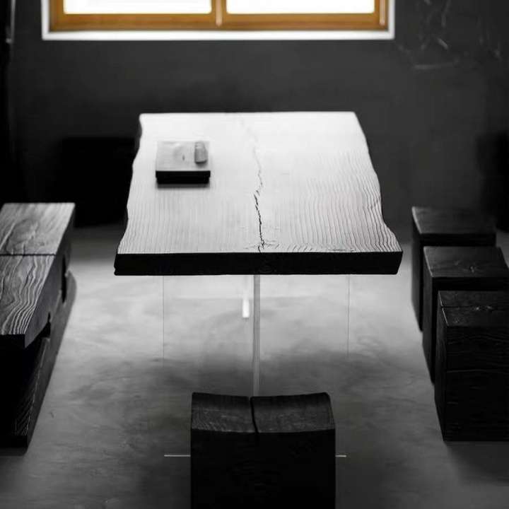 PERALTA Modern Wood Dining Table