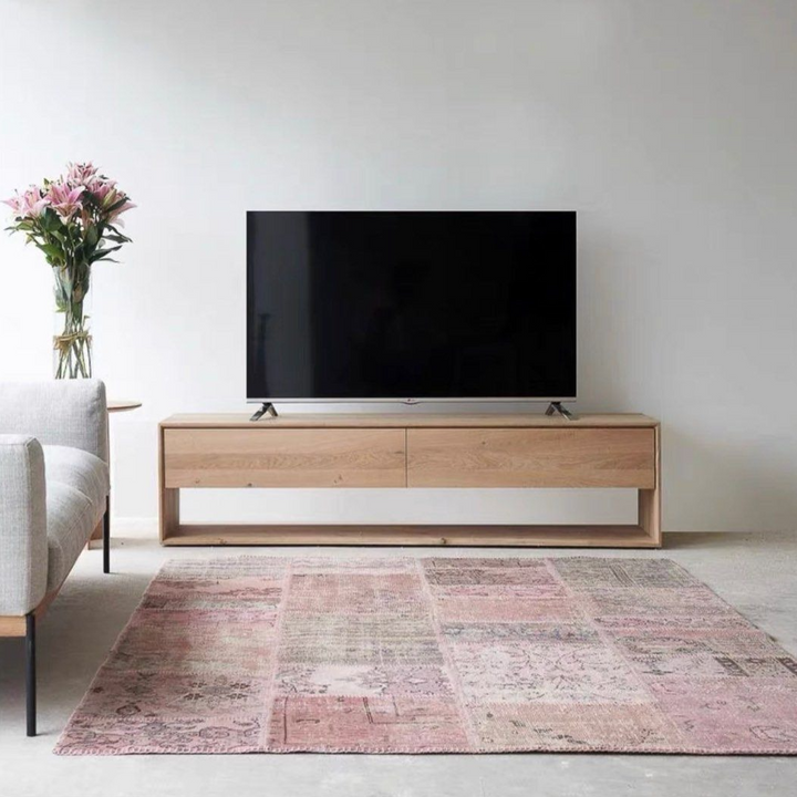 KALLUS Modern Solid Wood TV Console