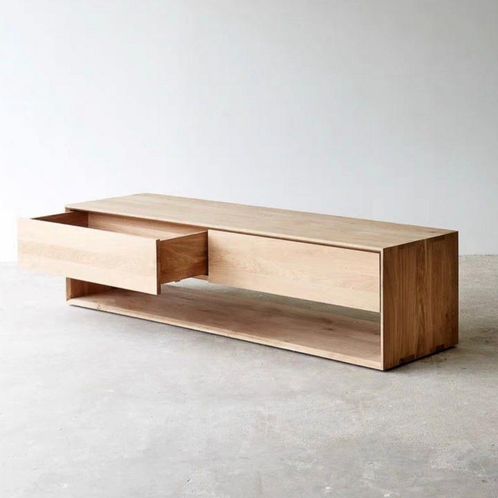 KALLUS Modern Solid Wood TV Console