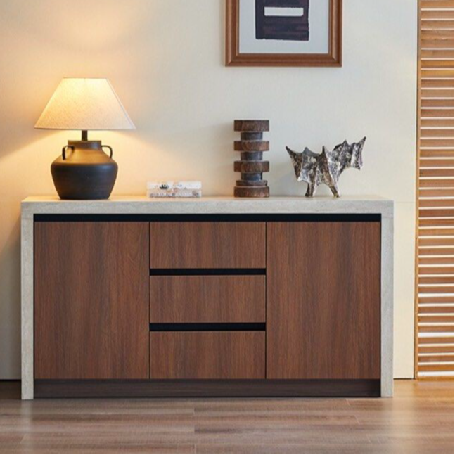 BETERN Modern Travertine Sideboard