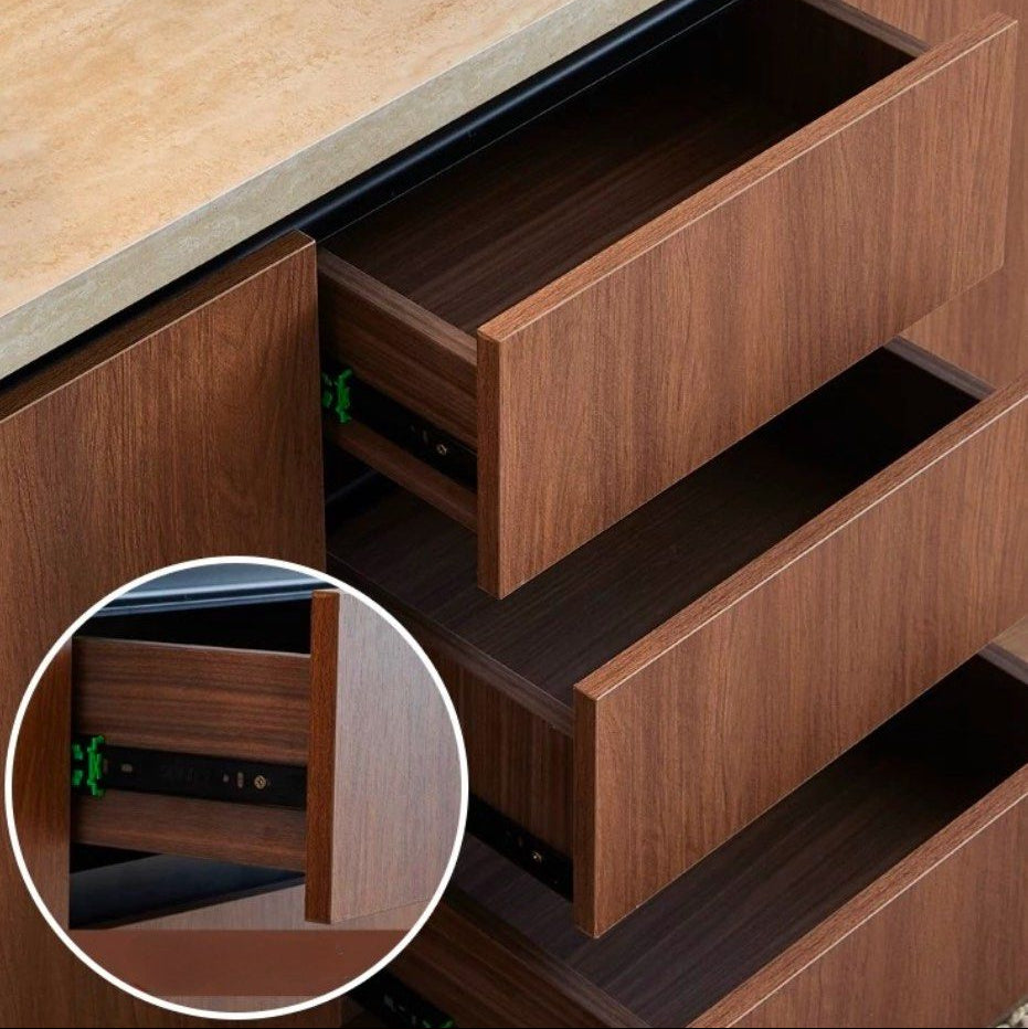 BETERN Modern Travertine Sideboard