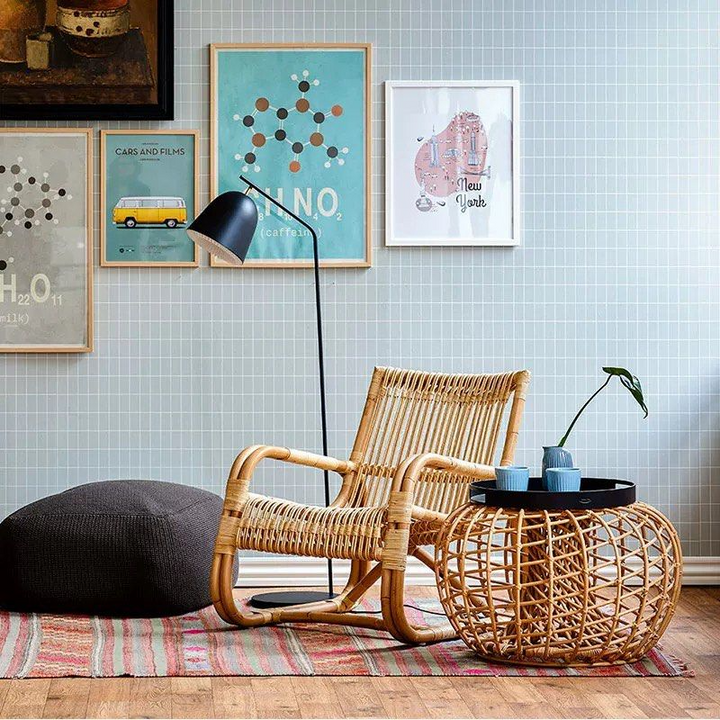 Radical Rustic REZAL Rustic Outdoor Rattan Lounge Chair – Radical Homes
