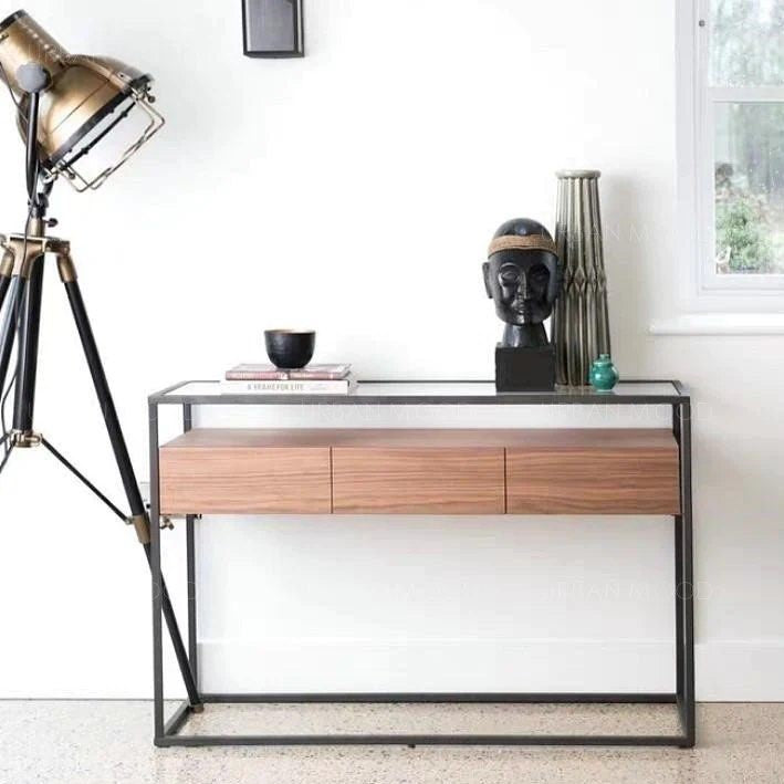 BARRETT Industrial Console Table