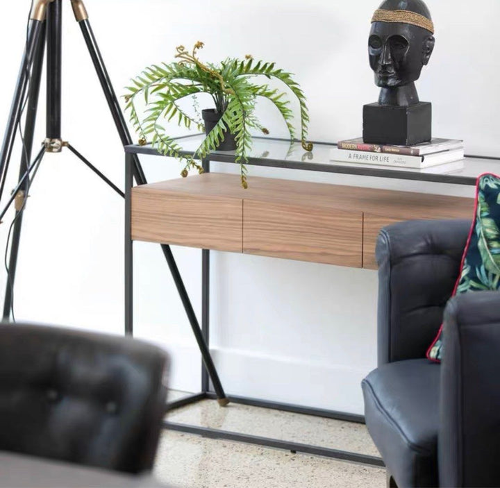 BARRETT Industrial Console Table