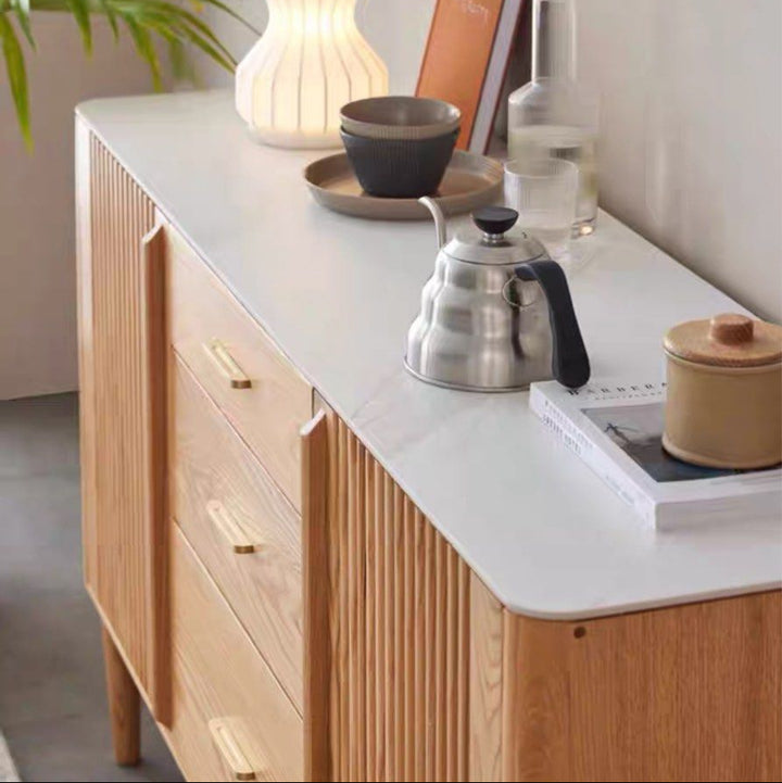 INES Solid Wood Sideboard