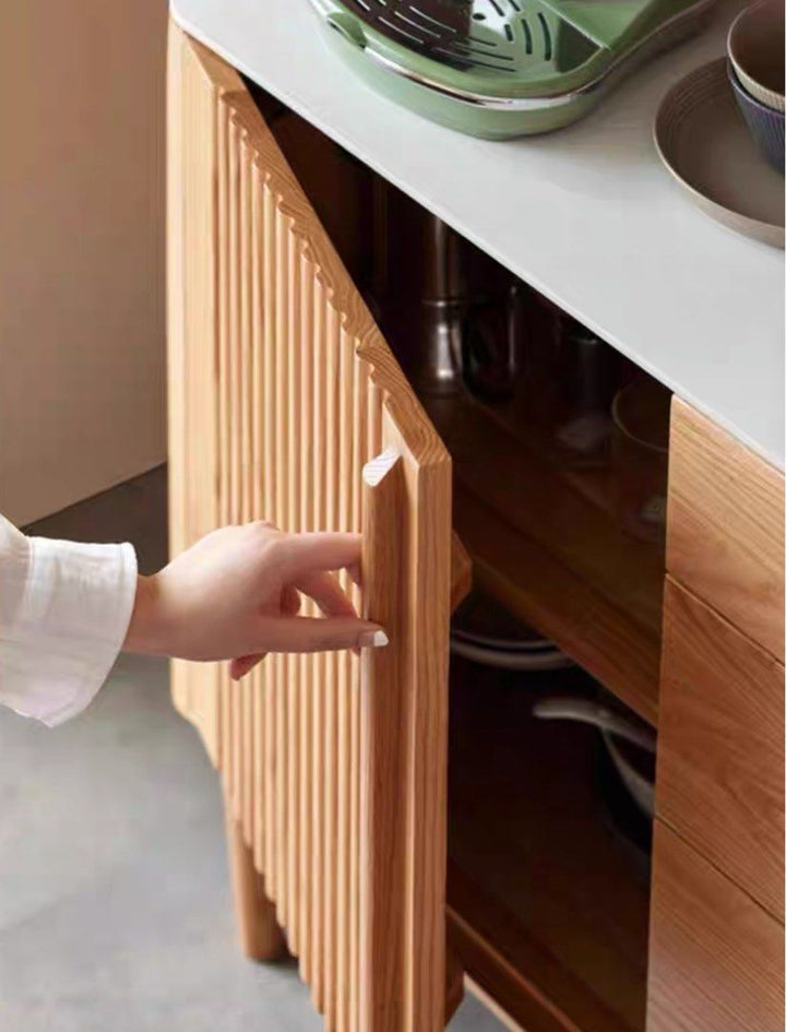 INES Solid Wood Sideboard