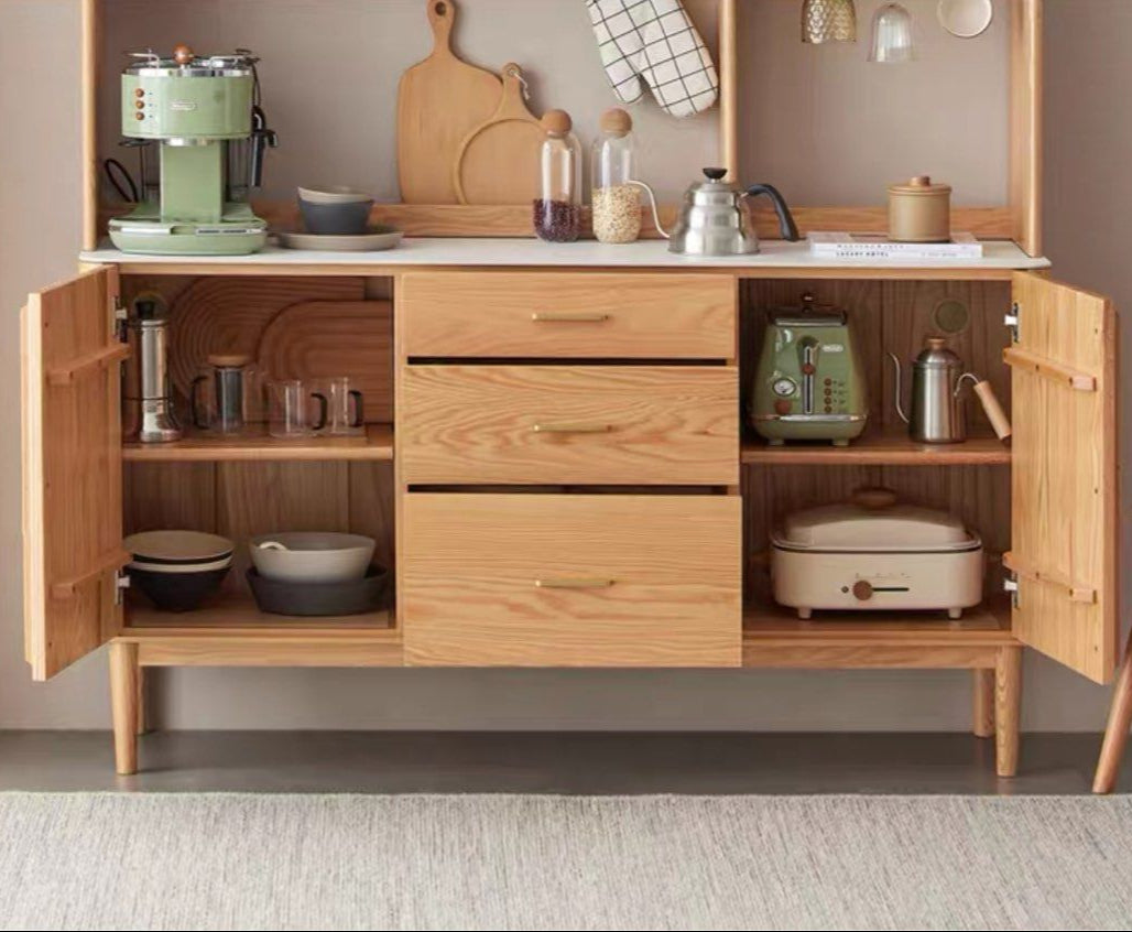 INES Solid Wood Sideboard