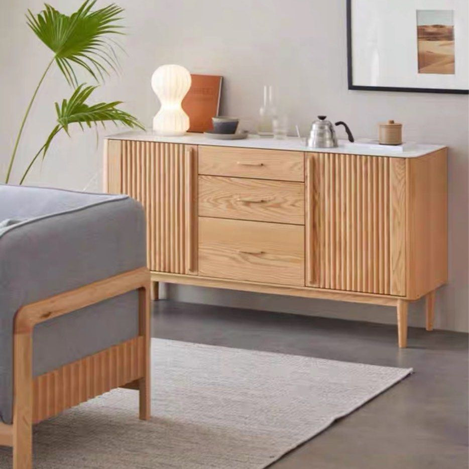 INES Solid Wood Sideboard