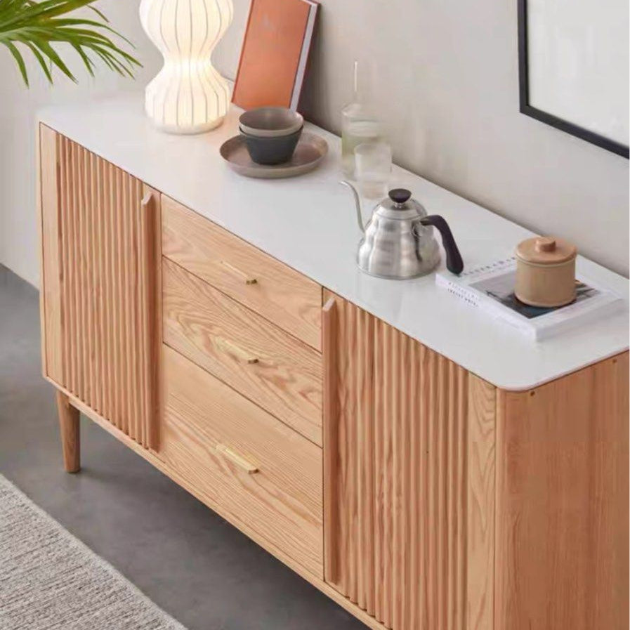 INES Solid Wood Sideboard