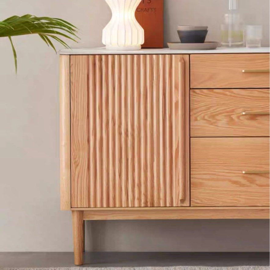INES Solid Wood Sideboard
