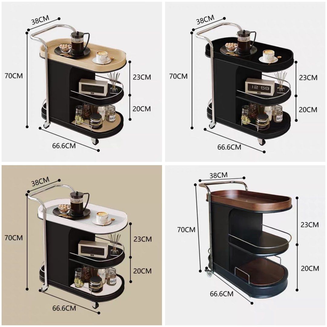 BISMA Modern Bar Cart