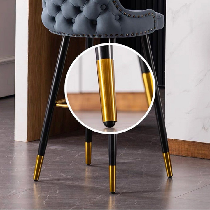 ARIA Modern Velvet Bar Stool