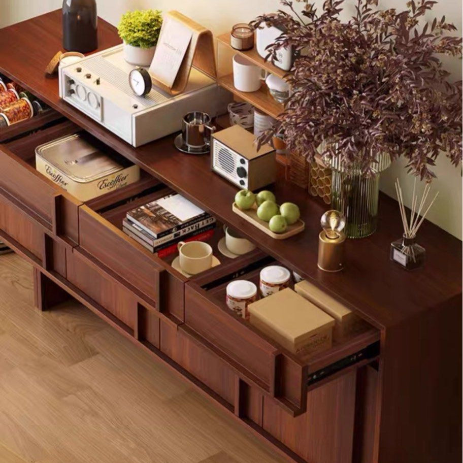 ALBA Solid Wood Walnut Sideboard