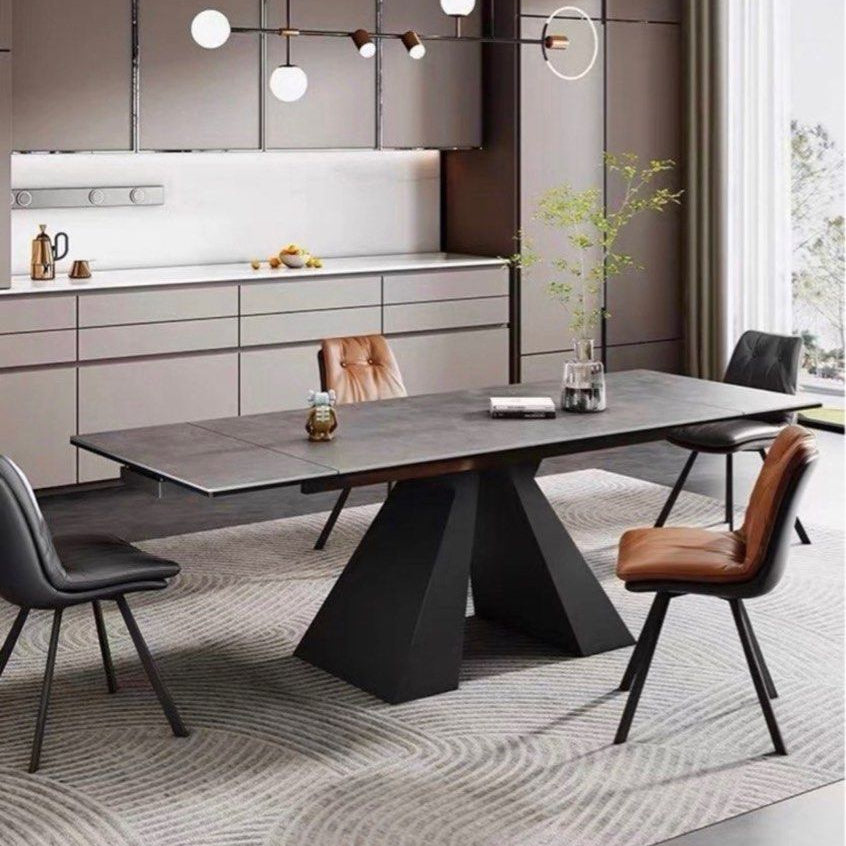 BLANCA Modern Extendable Sintered Stone Dining Table
