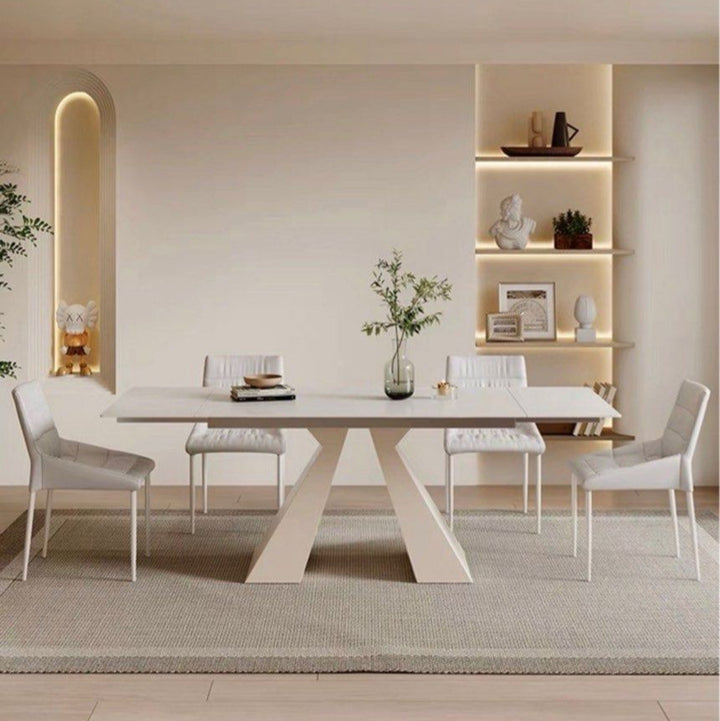 BLANCA Modern Extendable Sintered Stone Dining Table