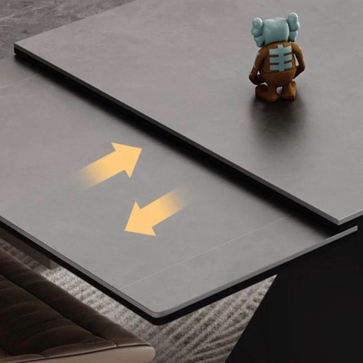 BLANCA Modern Extendable Sintered Stone Dining Table