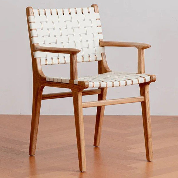 MALAK Faux Leather Dining Chair