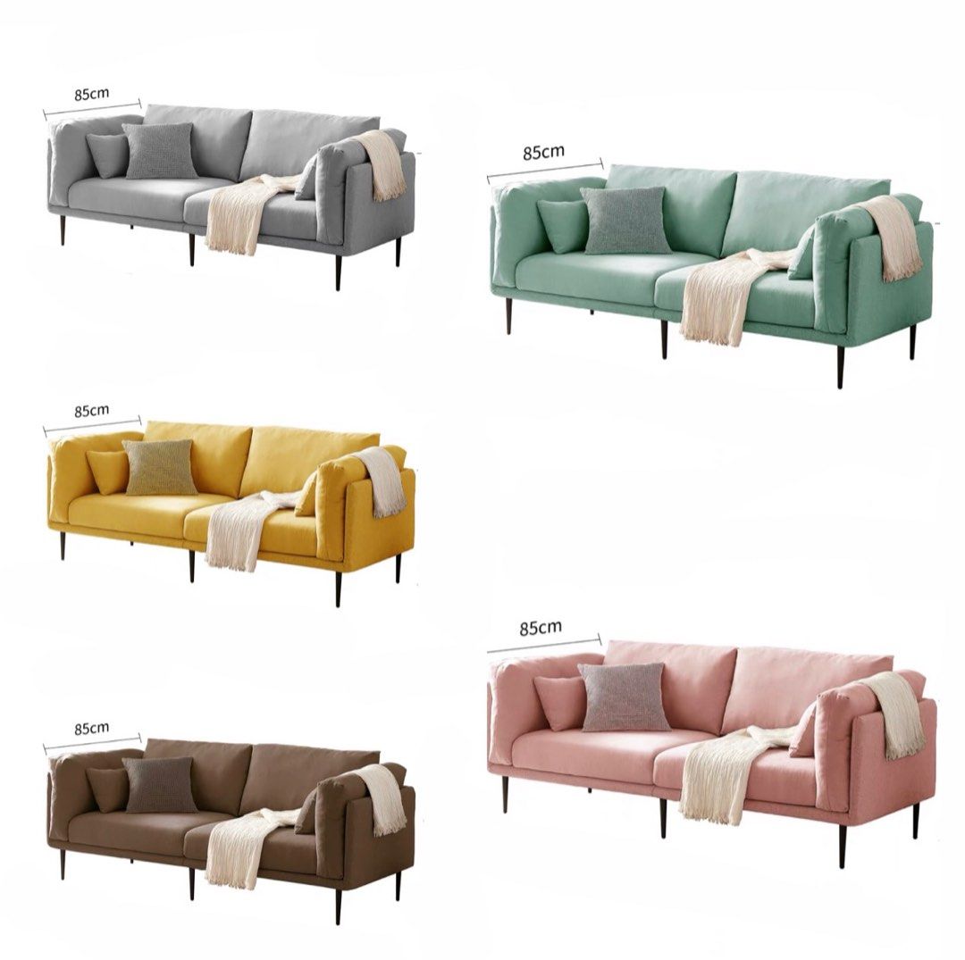 HARVELLA Modern Fabric Sofa