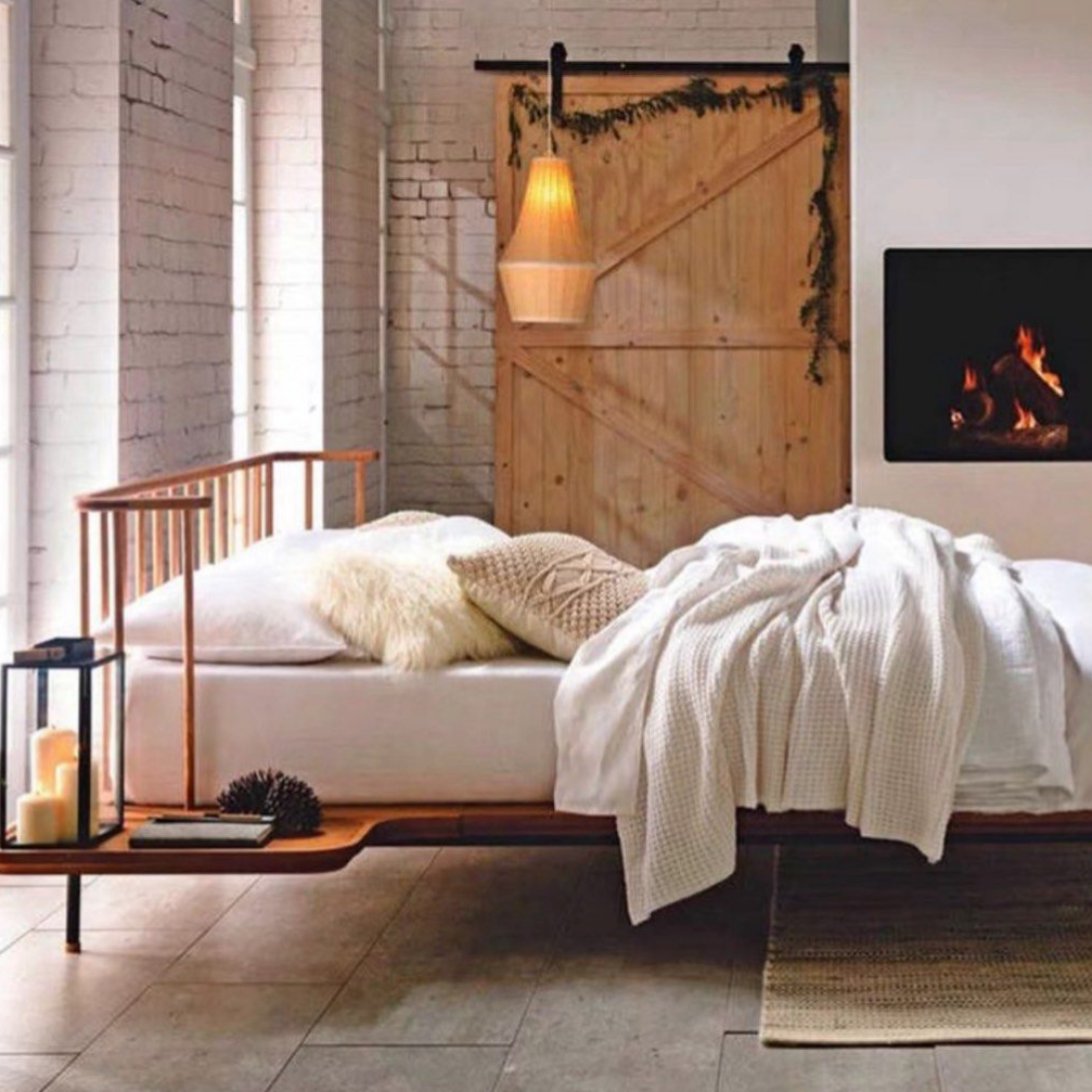 BOJA Rustic Solid Wood Bedframe