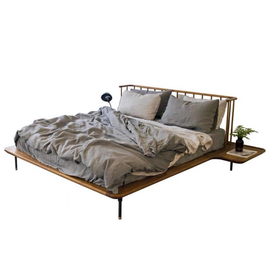 BOJA Rustic Solid Wood Bedframe