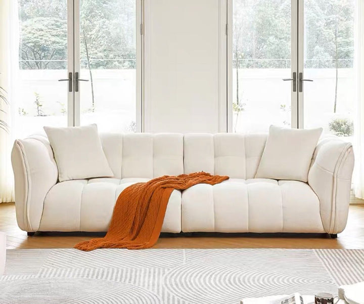 LORIVEN Modern Boucle Fabric Sofa