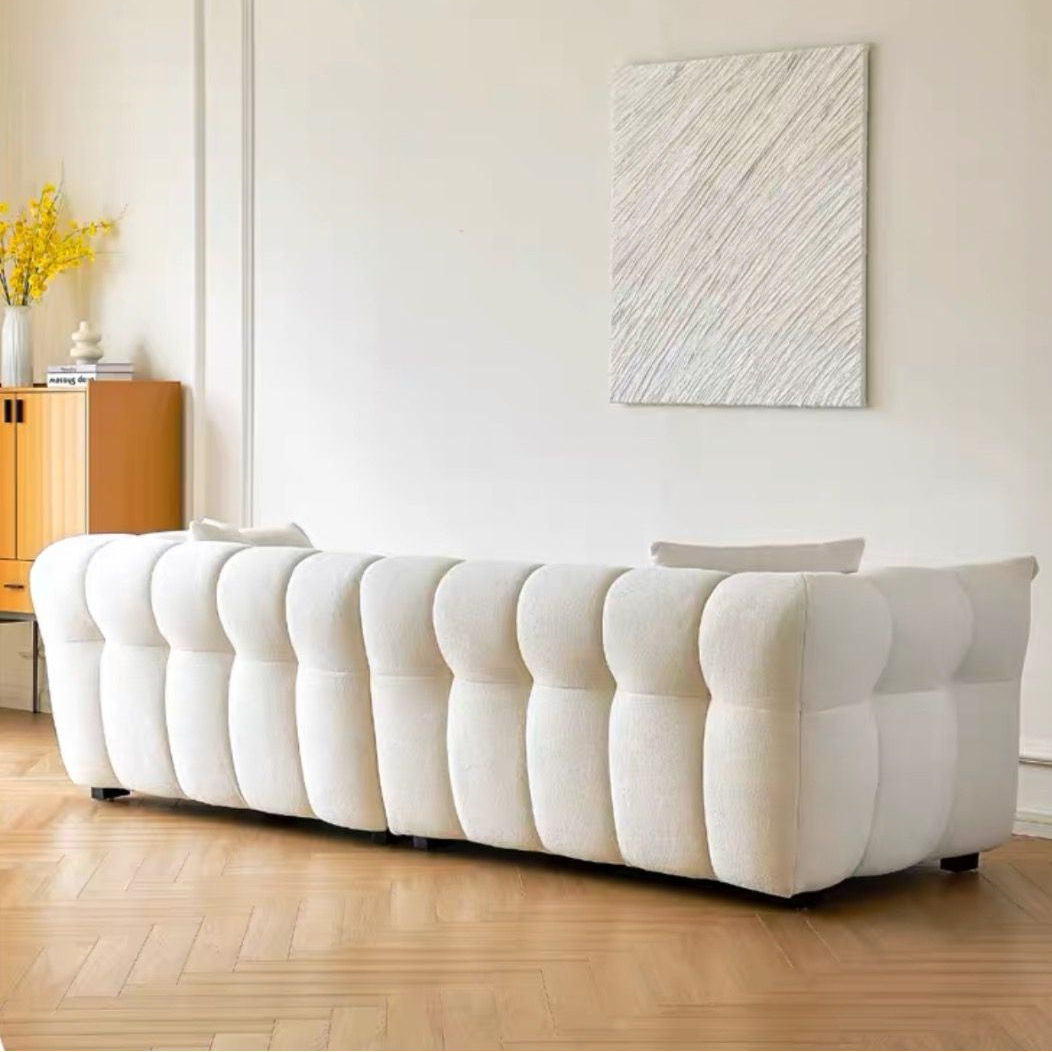 LORIVEN Modern Boucle Fabric Sofa