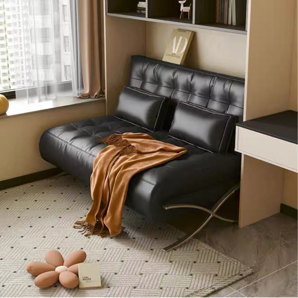 HESTRA Modern Leather Sofa Bed
