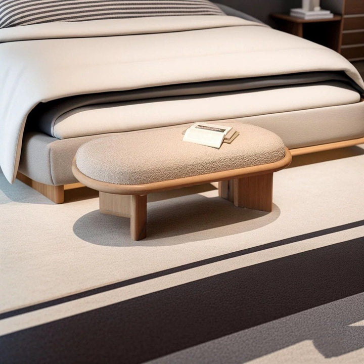 CAPRI Japandi Boucle Bench
