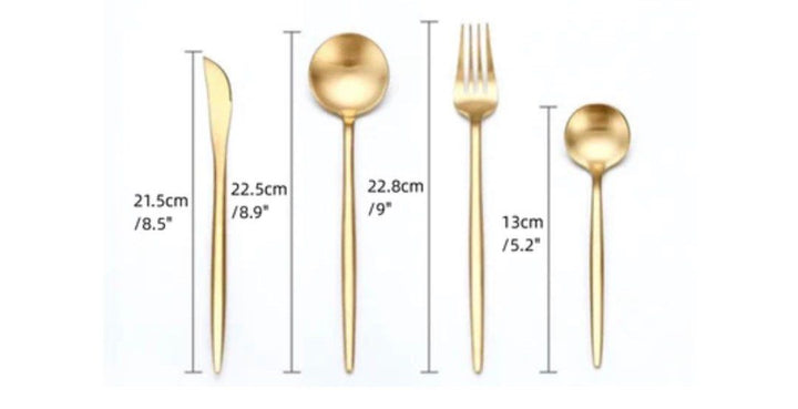 BOULEVARD Stainless Dinnerware Set