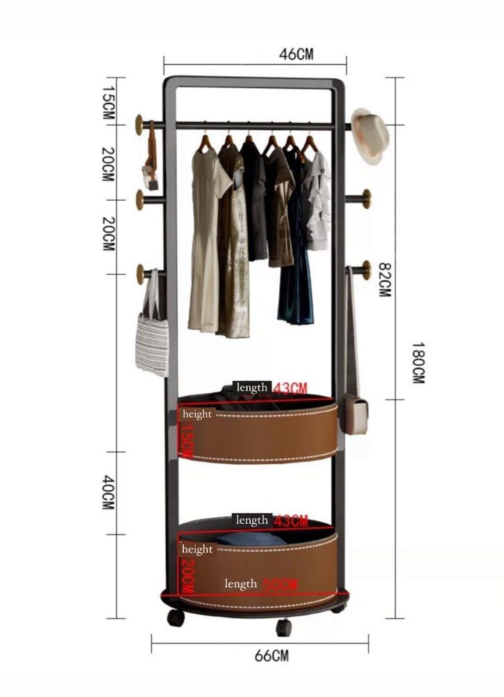 DOMITIA Modern Open Concept Wardrobe