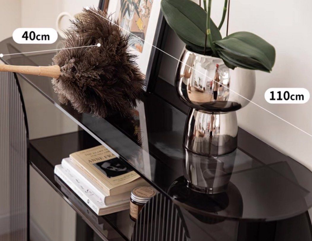 ABBOT Modern Acrylic Console Table