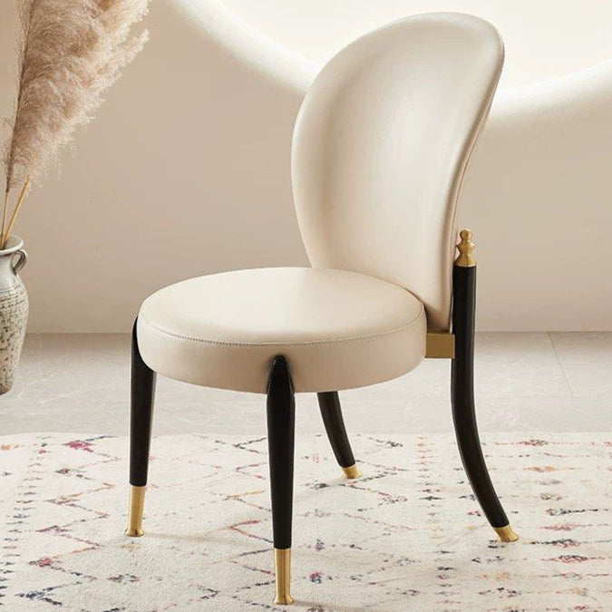ALMEC Victorian Leather Dining Chair