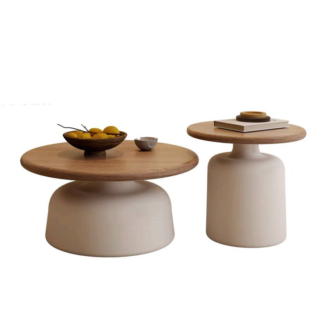 VERME Modern Solid Wood Coffee Tables