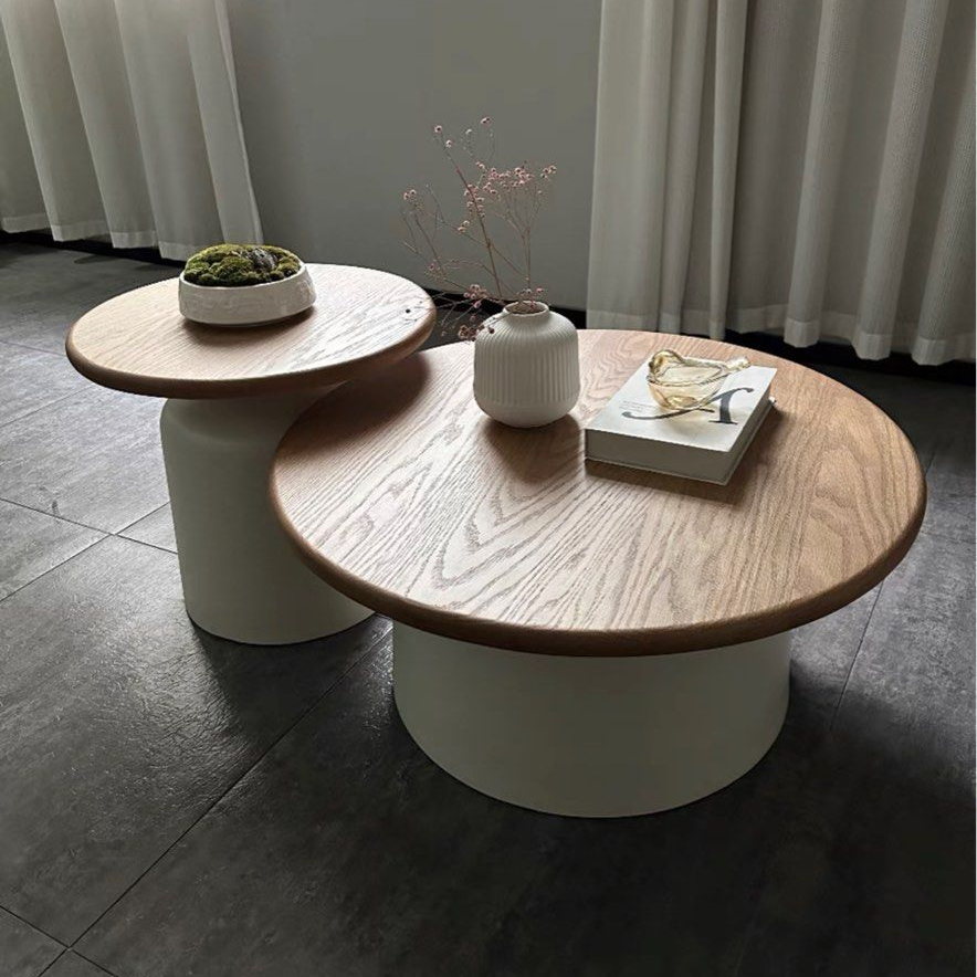 VERME Modern Solid Wood Coffee Tables