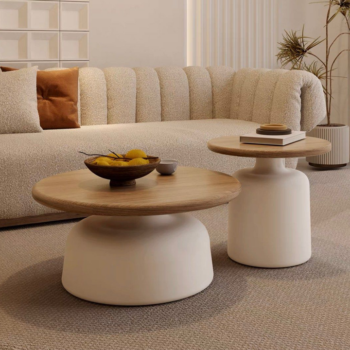 VERME Modern Solid Wood Coffee Tables