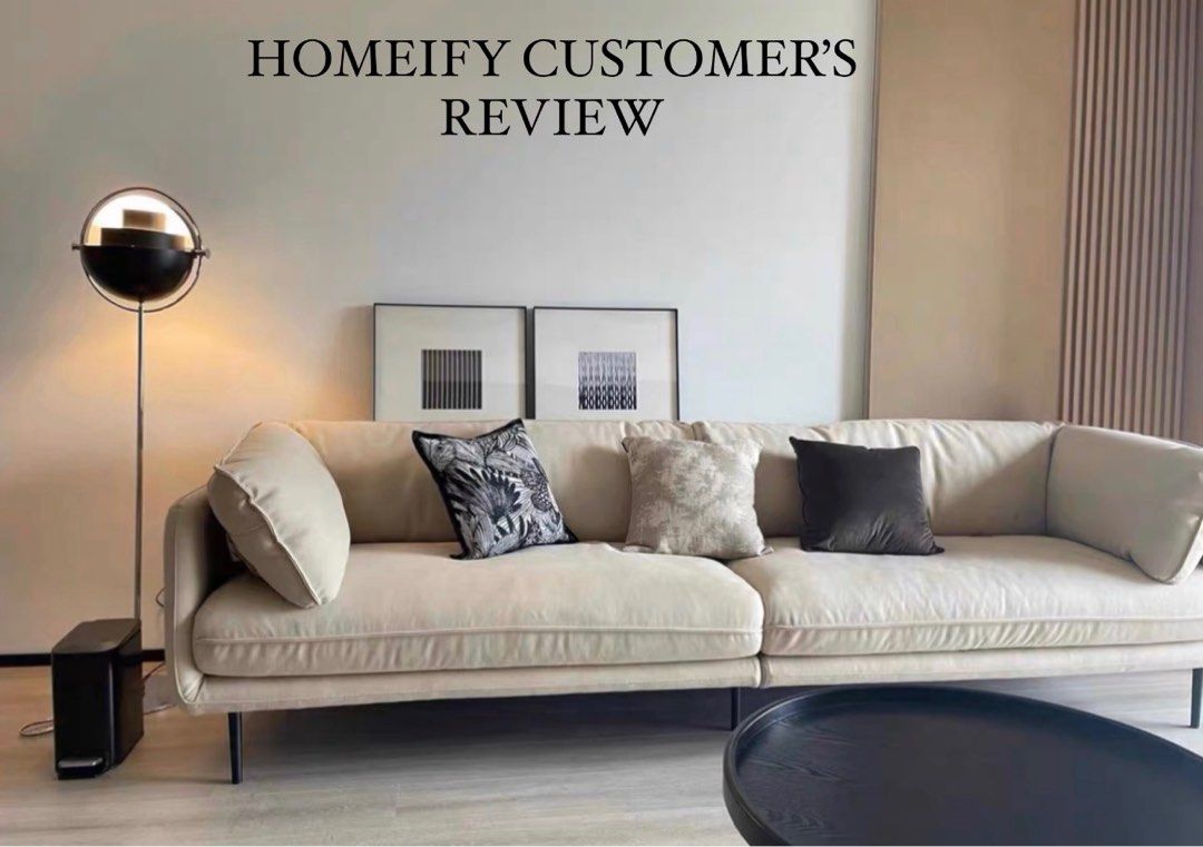 ELVORA Modern Fabric Sofa