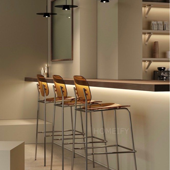 POURER Modern Bar Stool