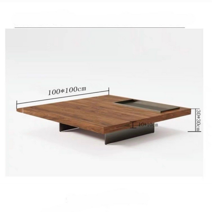 BOKEL Modern Solid Wood Coffee Table