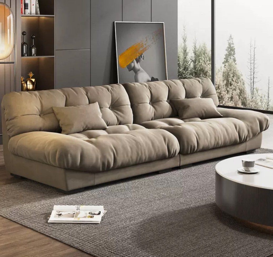 DOVELO Modern Leathaire Sofa