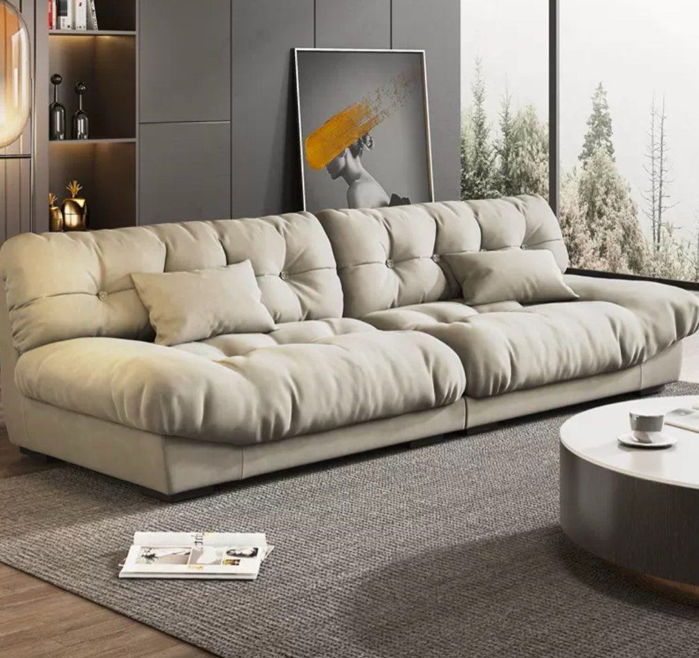 DOVELO Modern Leathaire Sofa