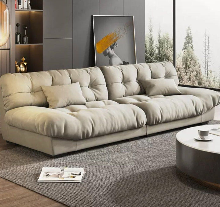 DOVELO Modern Leathaire Sofa