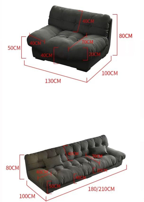 DOVELO Modern Leathaire Sofa